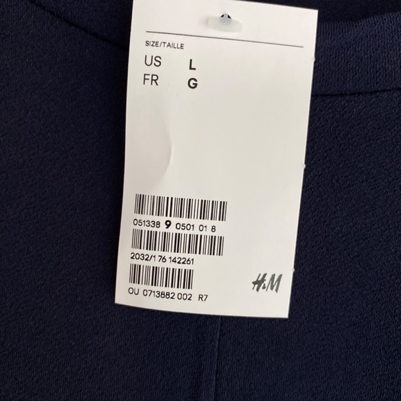 H&M Maternity navy tie dress - Picture 2 of 3